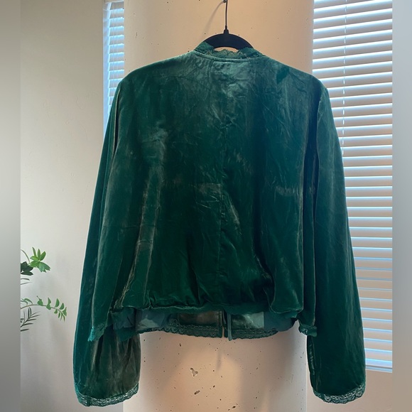 Free People Velvet Tie-Front Jacket - Picture 6 of 10